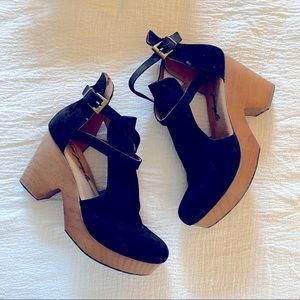 FREE PEOPLE Cedar Clog in black size 41